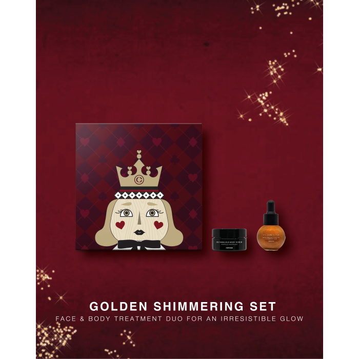 Cenzaa Golden Shimmering Set - Afbeelding 2